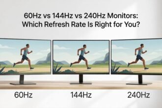 60Hz vs 144Hz vs 240Hz Monitors: Which Refresh Rate Is Right for You?