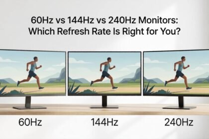 60Hz vs 144Hz vs 240Hz Monitors: Which Refresh Rate Is Right for You?