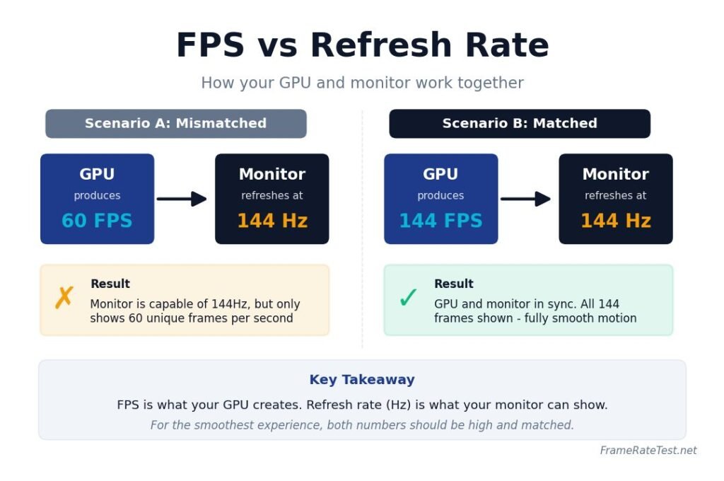 FPS vs Refresh Rate