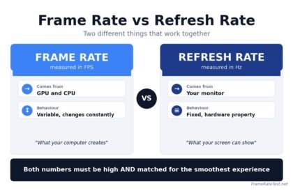 Frame Rate vs Refresh Rate