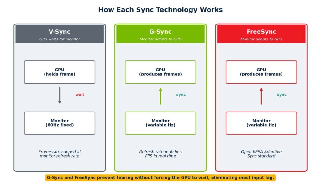 How Each Sync Technology Actually Works