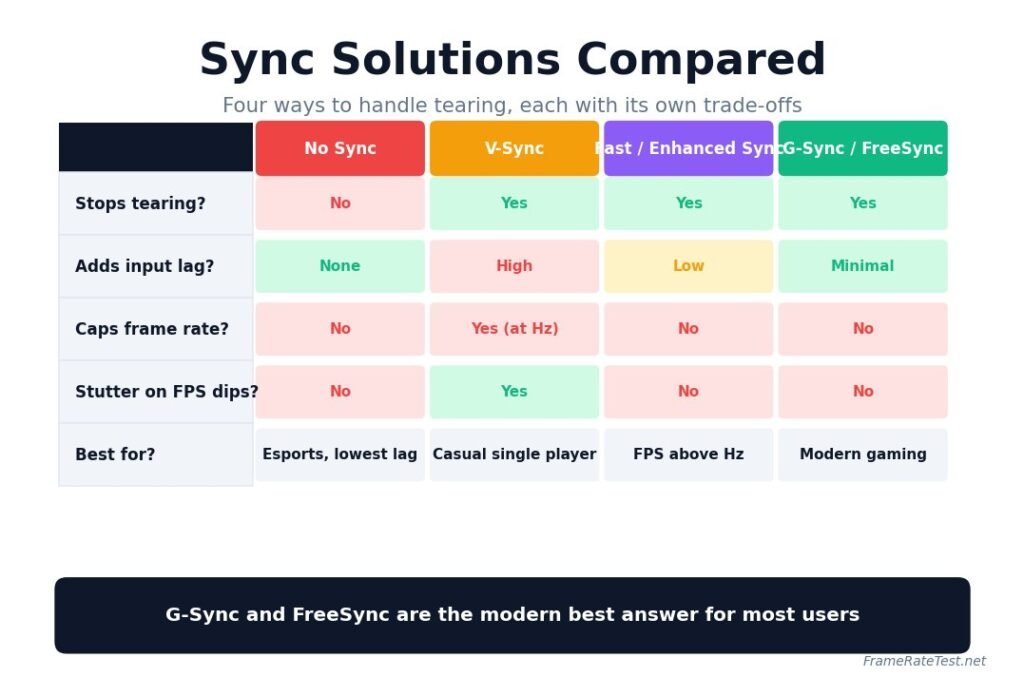 Sync Solution Compared